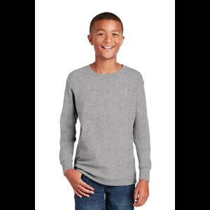 Youth Heavy Cotton Long Sleeve T-Shirt 5400B | 5.3 oz. 100% Cotton Thumbnail