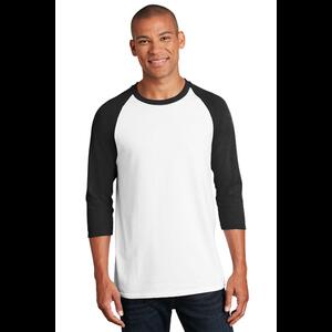 Heavy Cotton™ 3/4 Sleeve Raglan Tee | 5.3 oz 100% Cotton - Gildan 5700 Thumbnail
